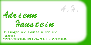 adrienn haustein business card